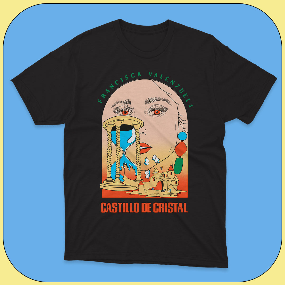 Polera - Castillo de Cristal (negra)