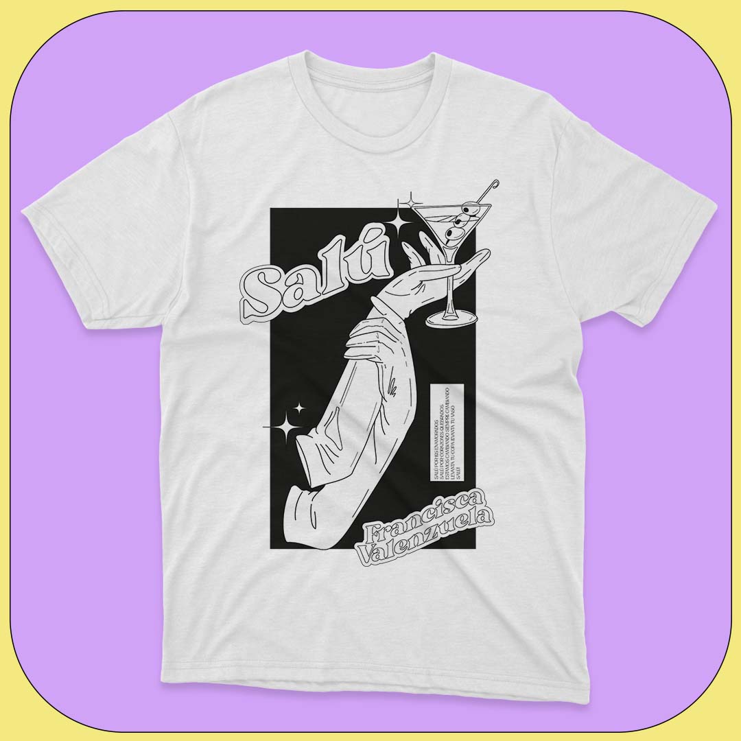Polera - Salú (blanca)