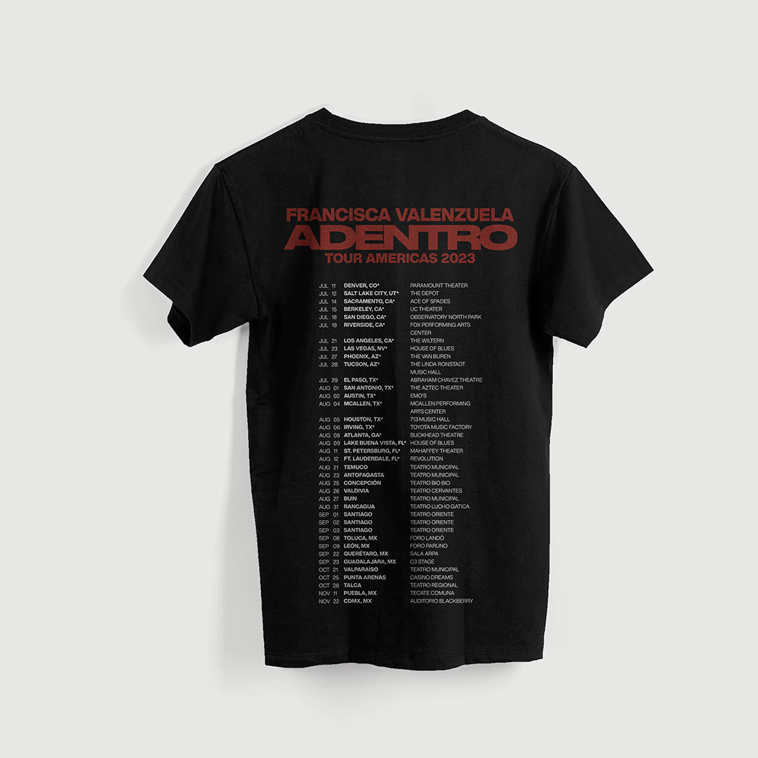 Polera - Adentro Tour Americas 2023