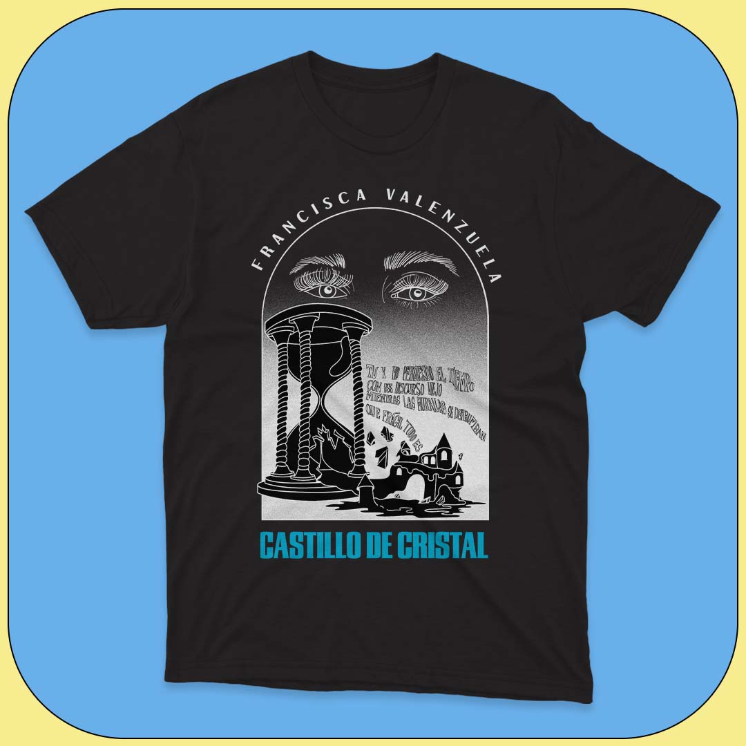 Polera - Castillo de Cristal (negra)